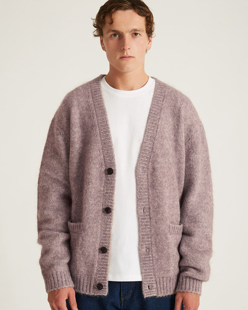 Michael Shaggy Wool Cardigan