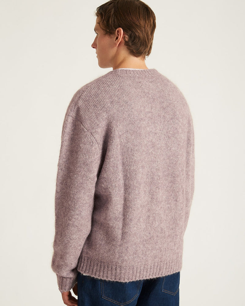 Michael Shaggy Wool Cardigan